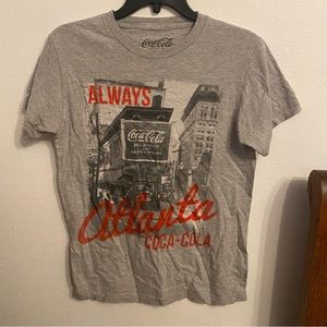 Coca Cola Atlanta city Gray tshirt size small NWOT